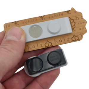 Magnet für Namensschild