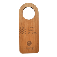 Holzschild Hotel Tür Bitte nicht stören Bitte aufräumen