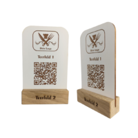 Gastroaufsteller Tisch Holz