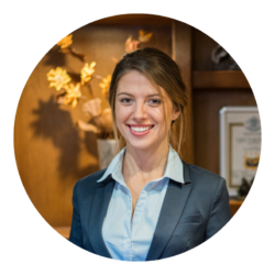 Kundendienst holznamensschild