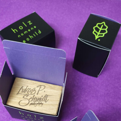 Visitenkarten Verpackt