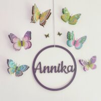 Kinderzimmer Türschild Namensschild Holz